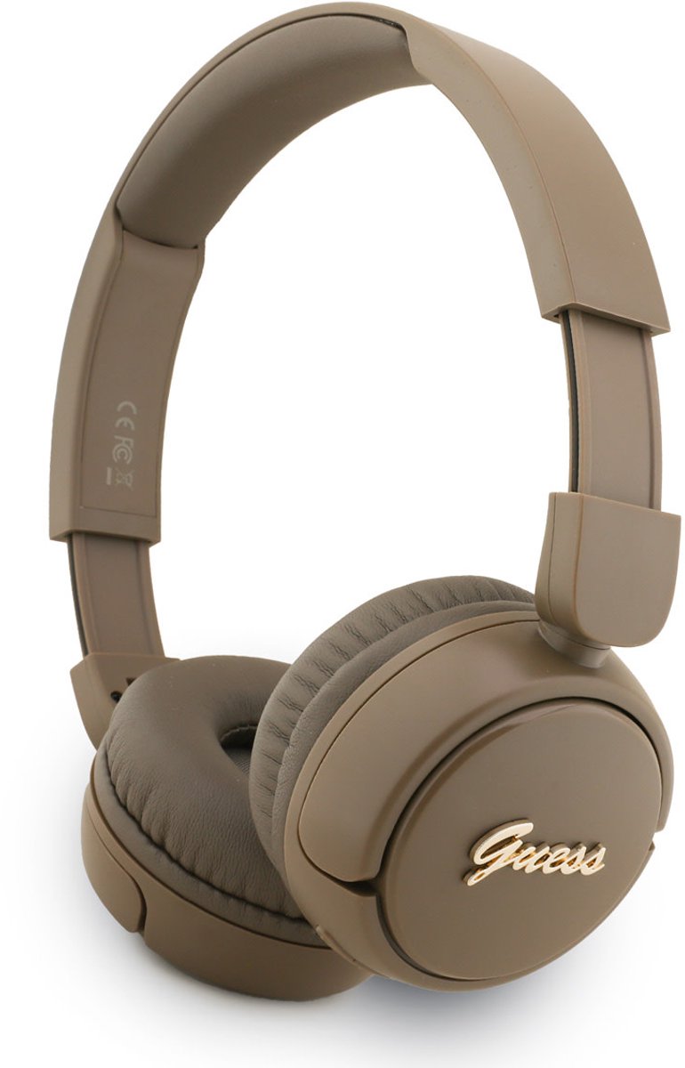 GUESS 4G Metal Logo Bluetooth Stereo On-Ear Koptelefoon - Zwart