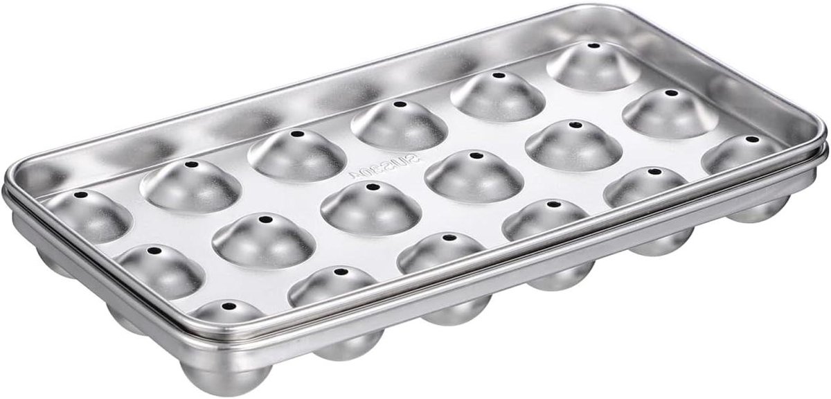 Roestvrij Staal Ijsbal Maker Mold - Draagbare Ijsvorm voor Whiskey, Cocktails en Bourbon
