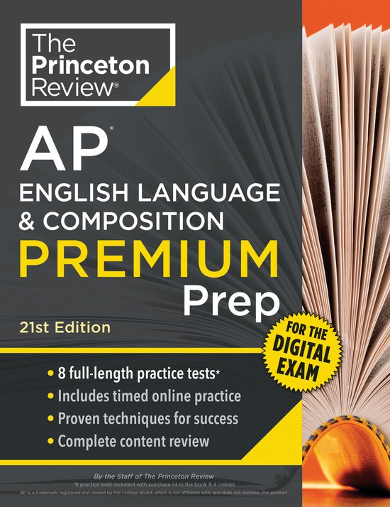College Test Preparation- Princeton Review AP English Langua ... - cover