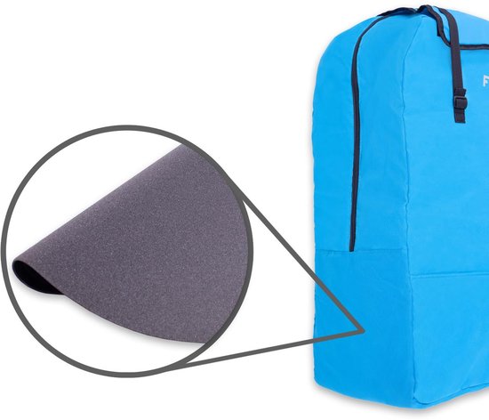 FUXTEC gevoerde transporttas/beschermhoes FX-CT700 & FX-CT800 turquoise/blauw — afbeelding 3
