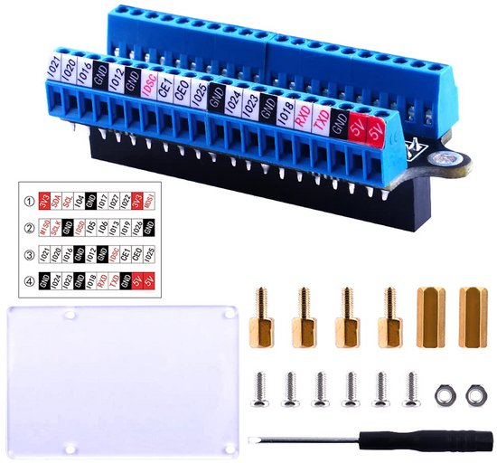 Waveshare GPIO Expansion Board voor Raspberry Pi Pico - WS-20477