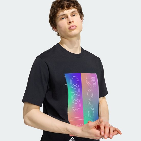 Adidas Performance Audi Revolut F1 Team Teamgeist Graphic T-Shirt - Heren - Zwart van Merkloos — afbeelding 2