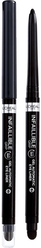 Zwarte L'Oréal Infaillible Gel Automatic Eyeliner met applicator.