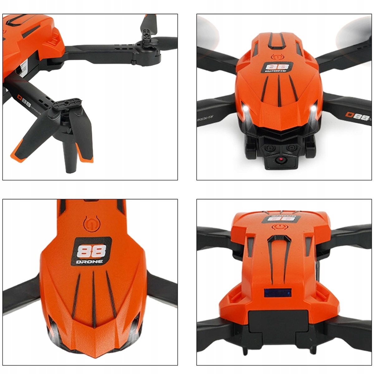 Drone - HD Dual Camera Drone - 4K Camera & 3 Batterijen thumbnail 2