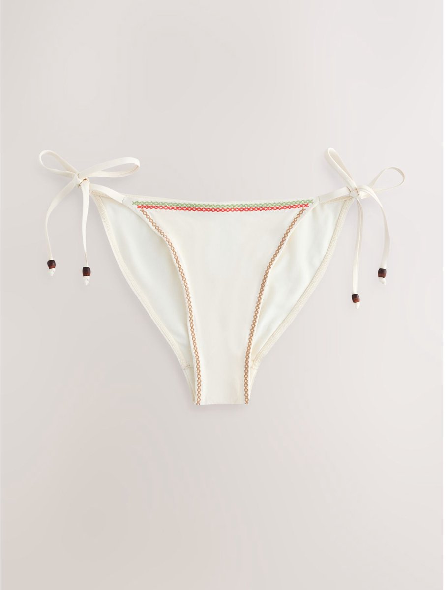 Next - Dames - Driehoekige bikinitop - Crème