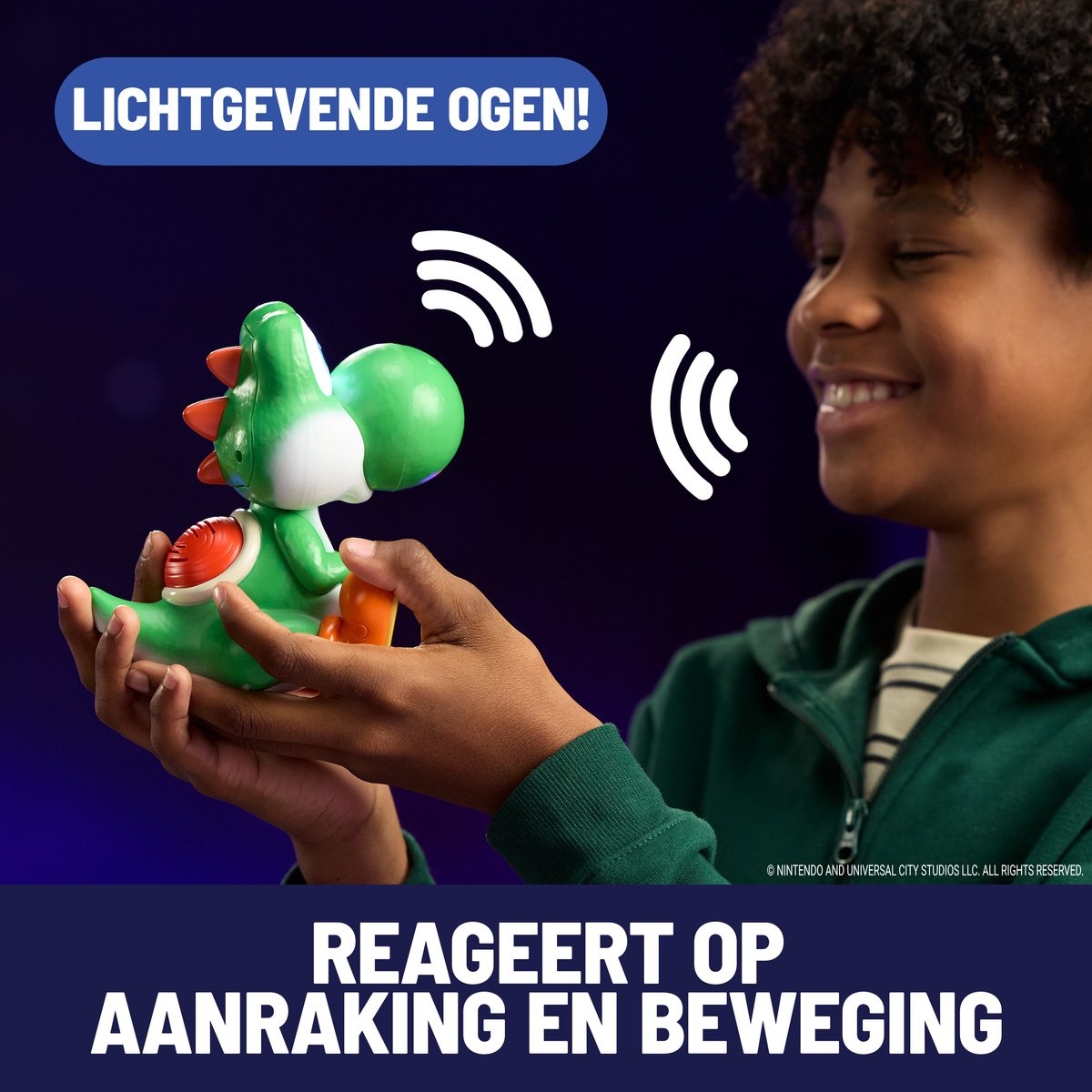 Super Mario Galaxy Movie - Nintendo - The Super Mario Galaxy Movie - Interactief Yoshi Ei - Speelfiguur — afbeelding 11