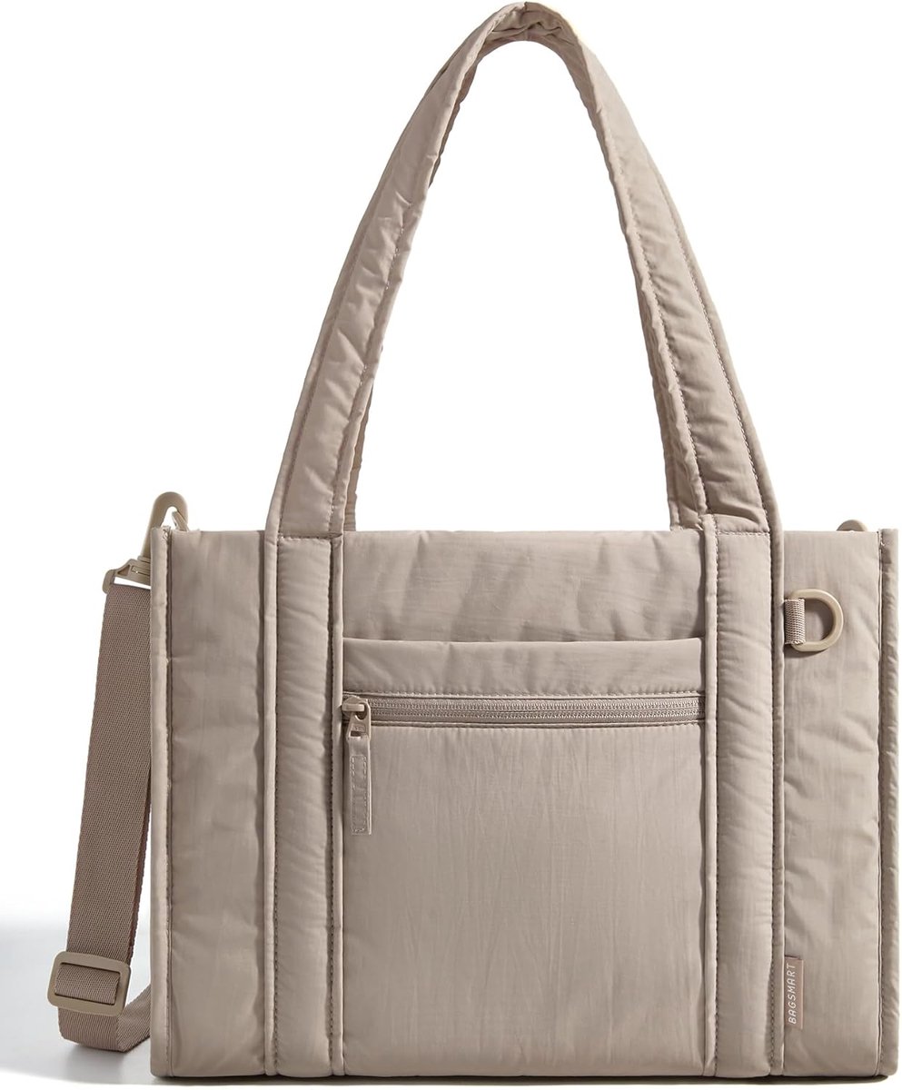 Dames Handtas Schoudertas met Rits Lichtgewicht Kleine Shopper voor Werk School Reizen