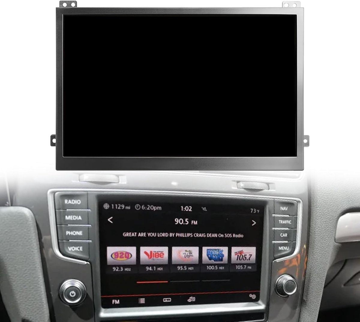 LCD Touchscreen - Display Digitizer - Auto Navigatie - Plug and Play - 65 Inch