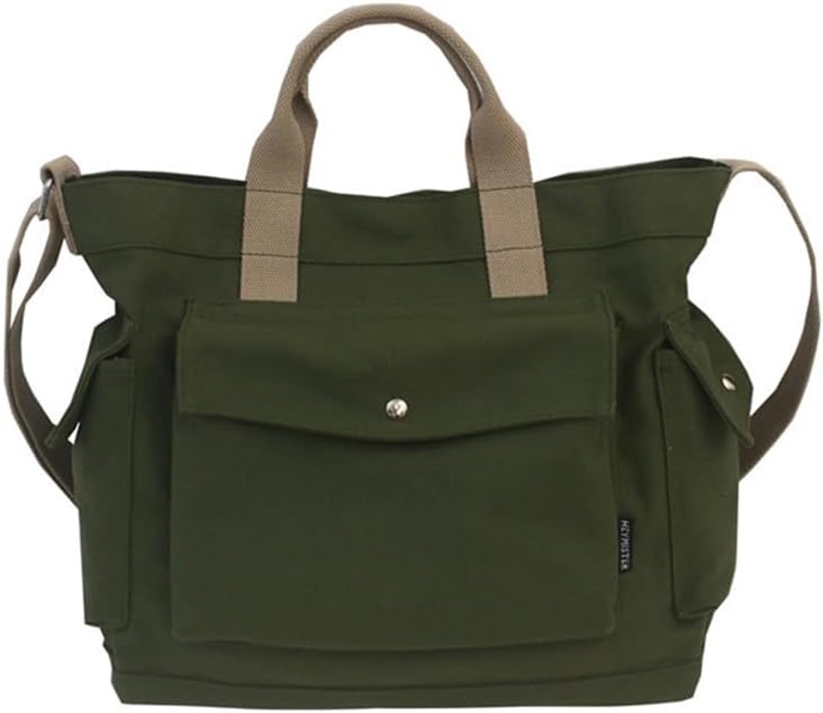 Grote Katoenen Tassen Set - Duurzame Canvas Shopper voor Dames