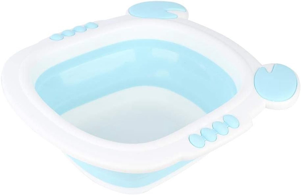 Opvouwbare Kinderwastafel met Krab Design - Draagbaar Baby Bidet voor Onderweg