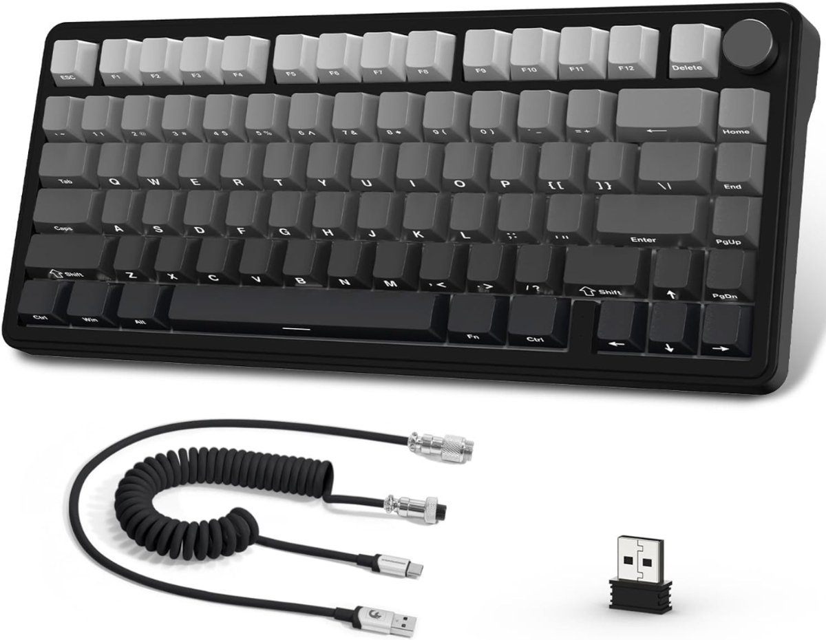 White-Label® Mechanical Keyboard - Mechanisch Toetsenbord Gaming - Zwart