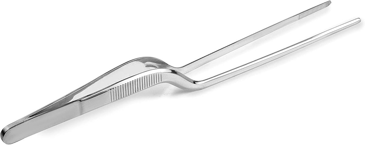 Gebogen Kooktang 21 cm - Professionele Keukentang voor Pannenkoeken en Grillen