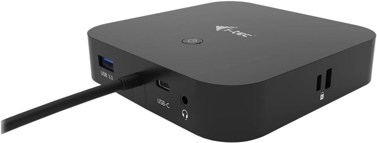 Docking Station - USB C Hub - Productiviteit Vergroten - 100W Opladen - 2x Scherm Ondersteuning - Zwart