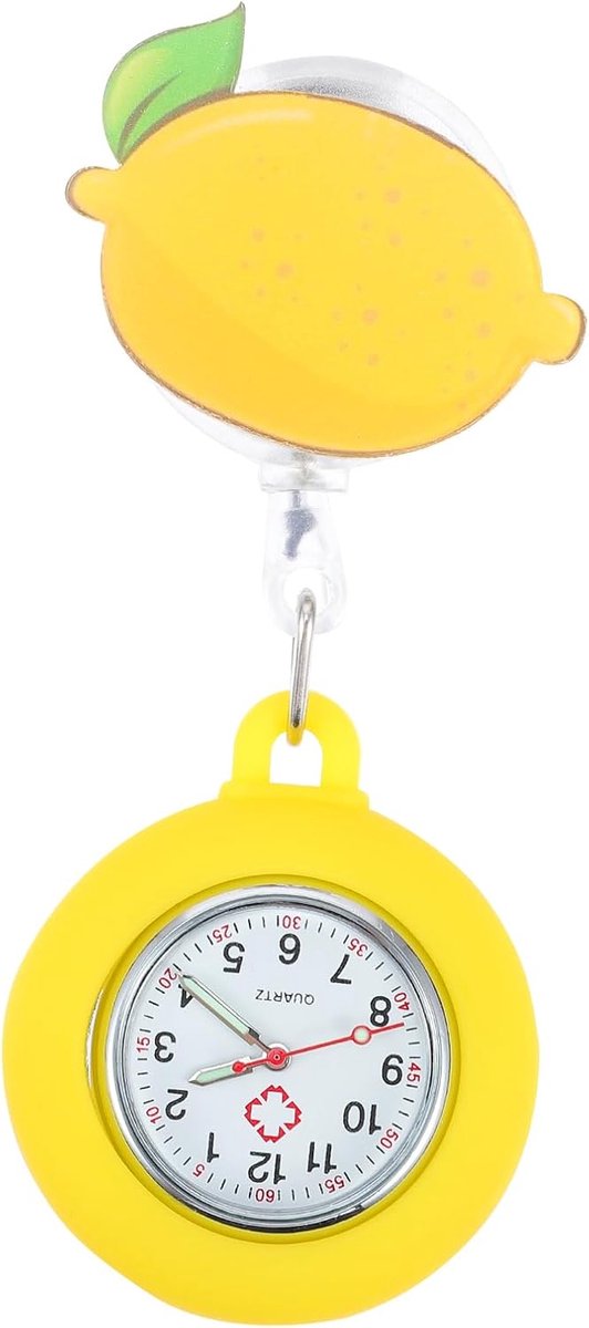 Insteekhorloge voor Verpleegkundigen met Clip - Nauwkeurige Quartz Zakhorloge voor Zorgpersoneel