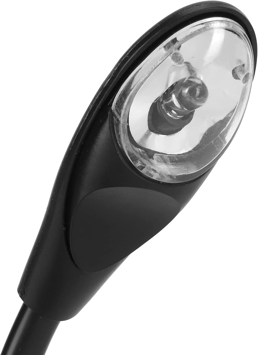 Draagbaar Boeklicht - Flexibele Leeslamp - Lezen in Bed - 180° Verstelbaar - Lichtgewicht - Zwart — cadeau in Gadgets - foto 7