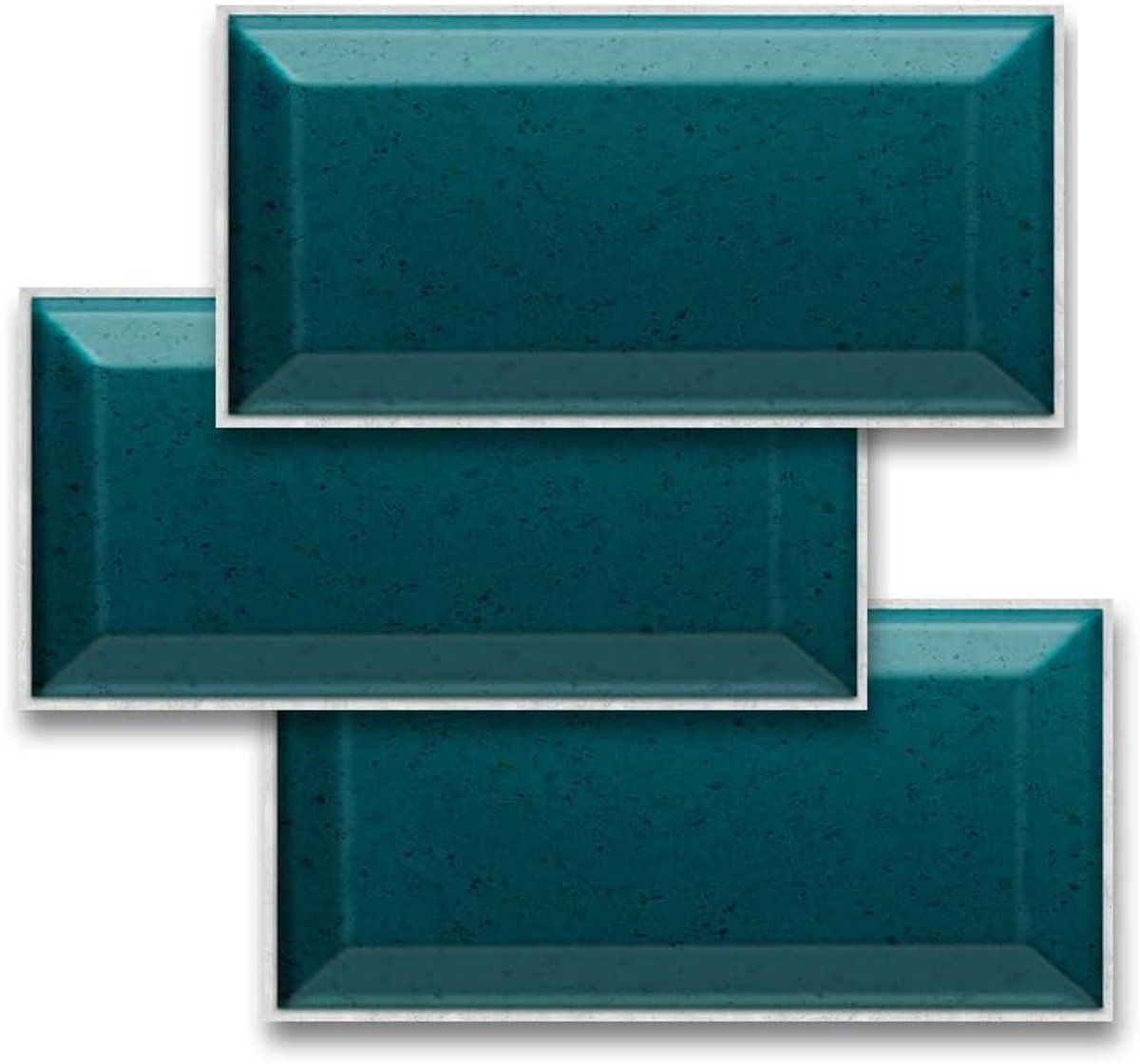 Zelfklevende Wandtegelstickers voor Keuken, Badkamer en Woondecoratie - Set van 54 Stuks