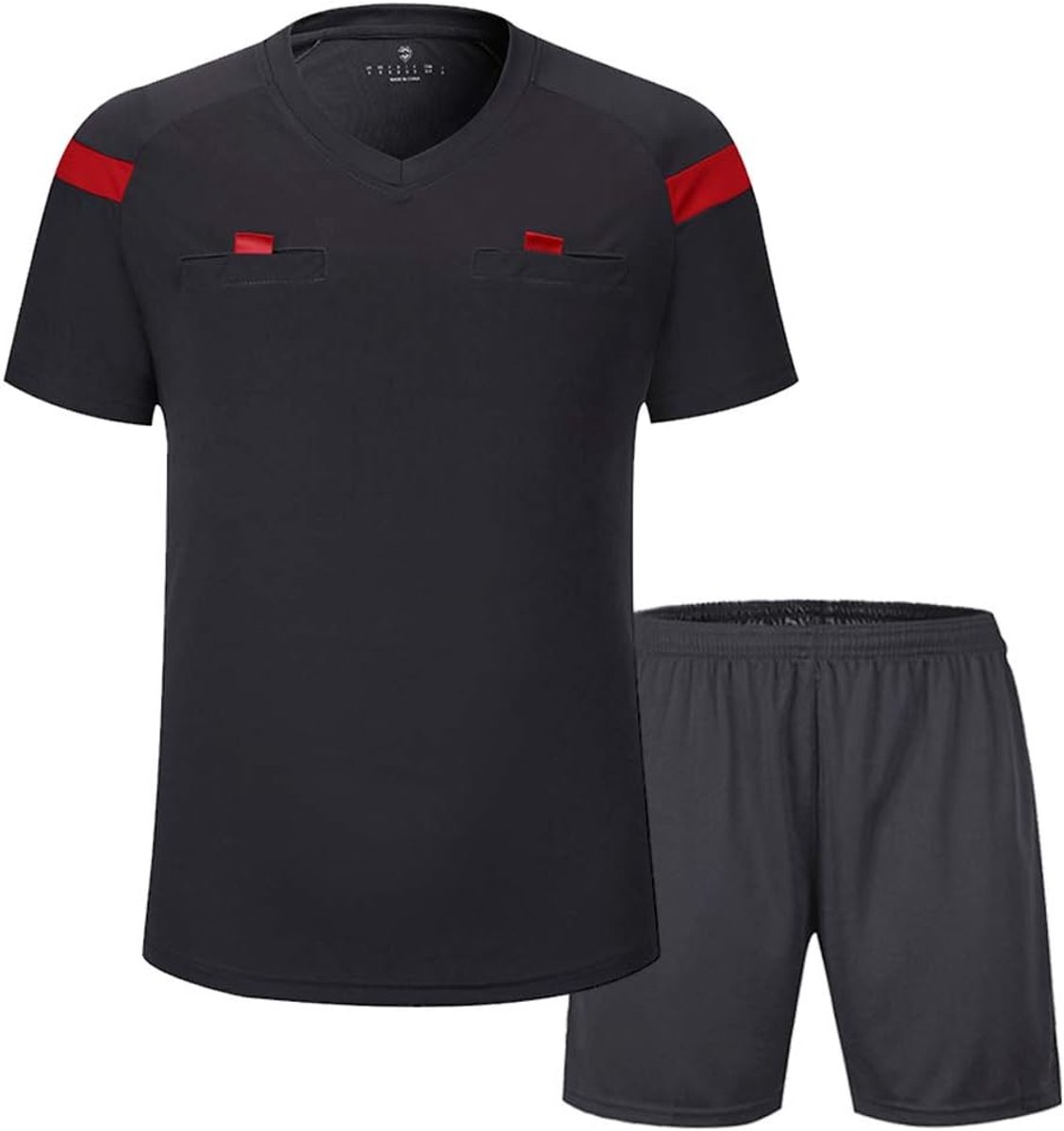 Scheidsrechtersshirt Korte Mouwen voor Heren - Ideaal voor Voetbal en Sport