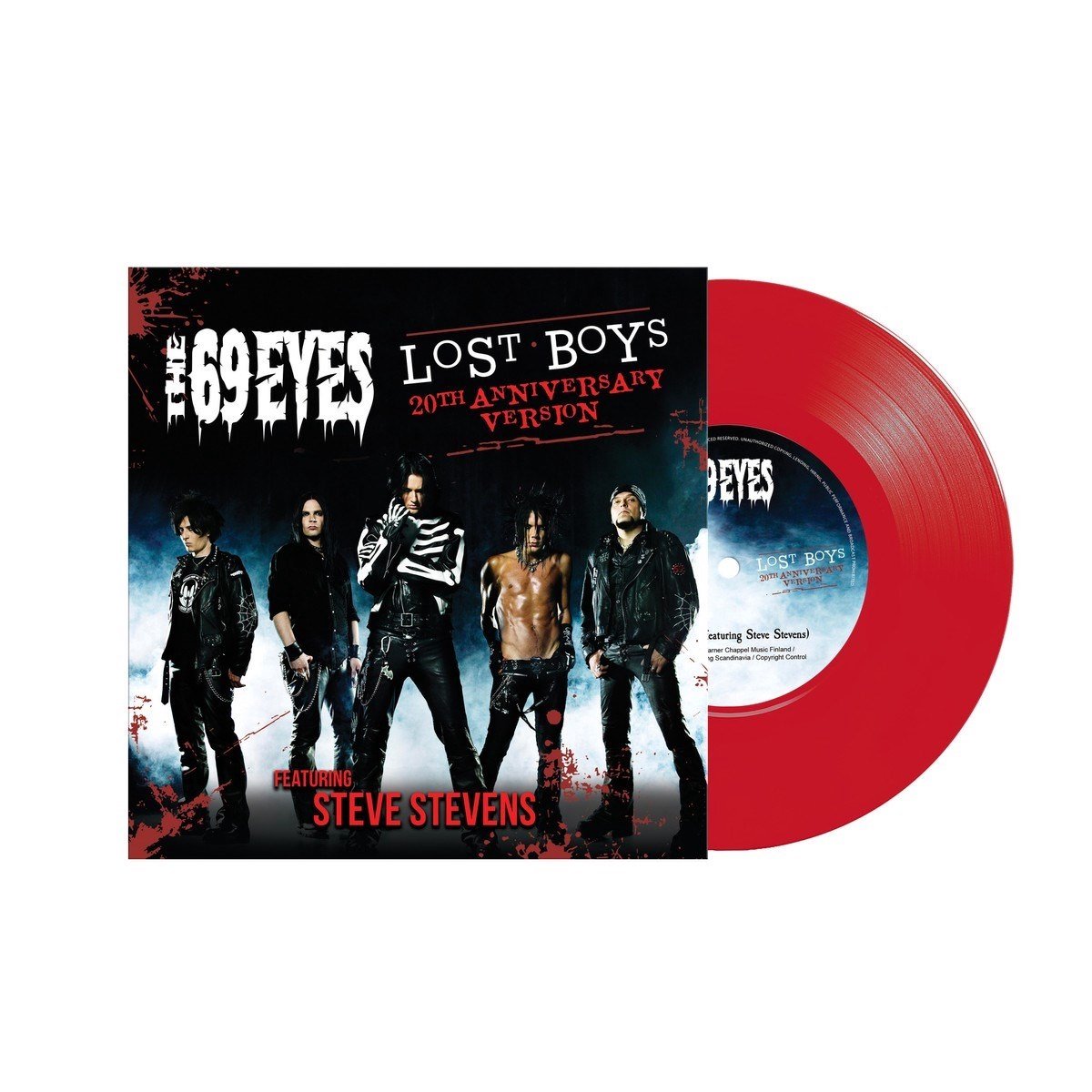69 Eyes Feat. Steve Stevens - Lost Boys (7" Single) (20th Anniversary Edition) (Coloured Vinyl)