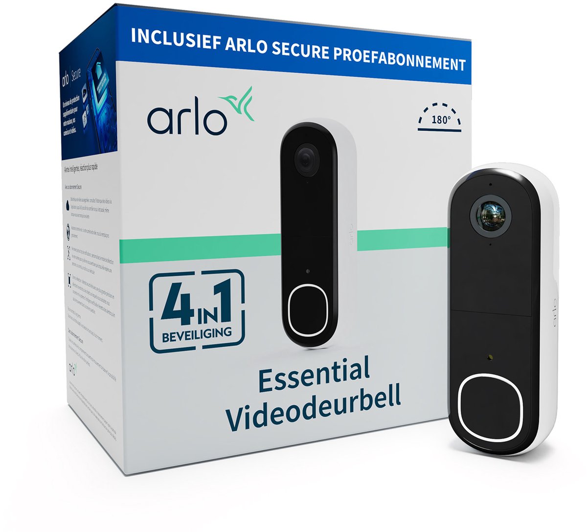 Arlo HD Draadloze Video Deurbel met Camera - Arlo - €84,38