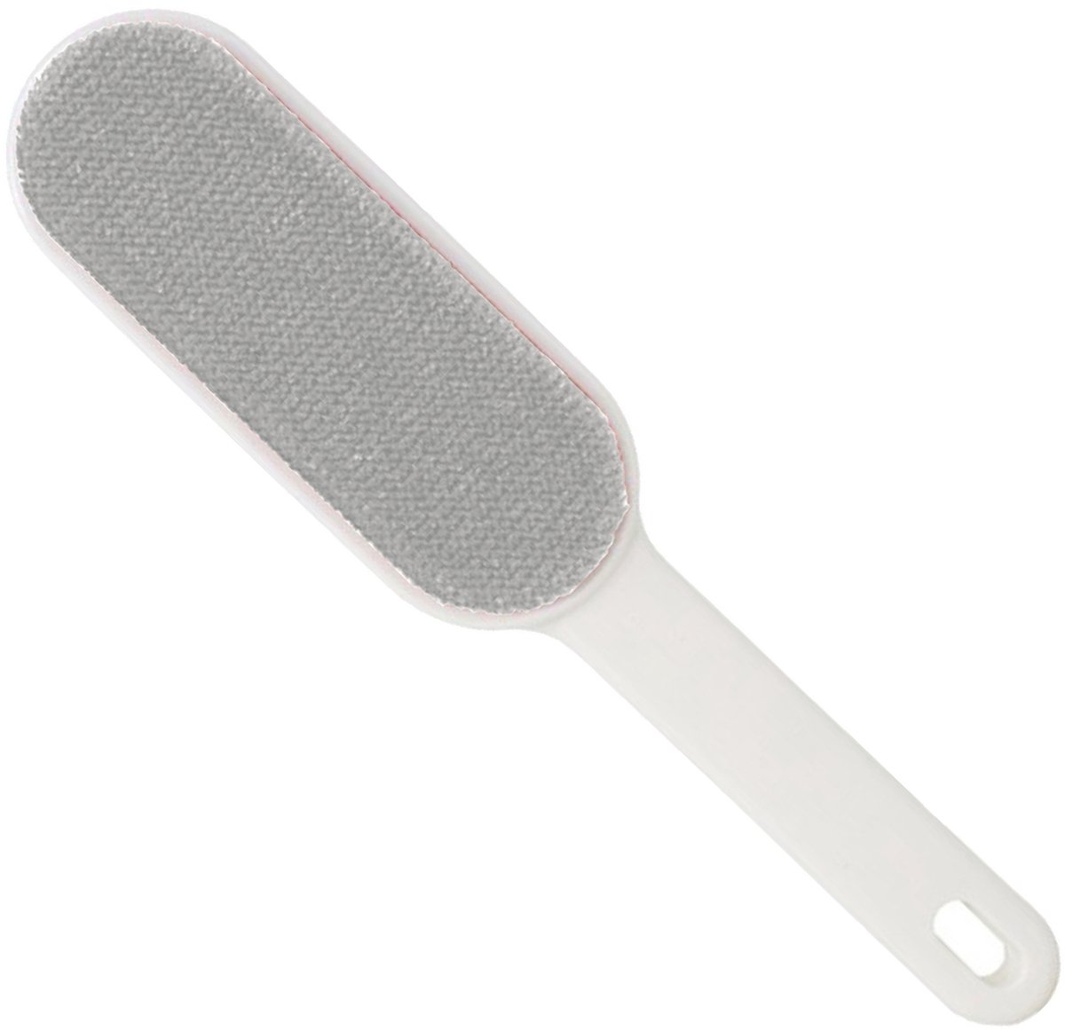 5Five Kledingborstel - 24 cm - zwart/rood - ontpluizer - pluizen verwijderen - kleding en meubels