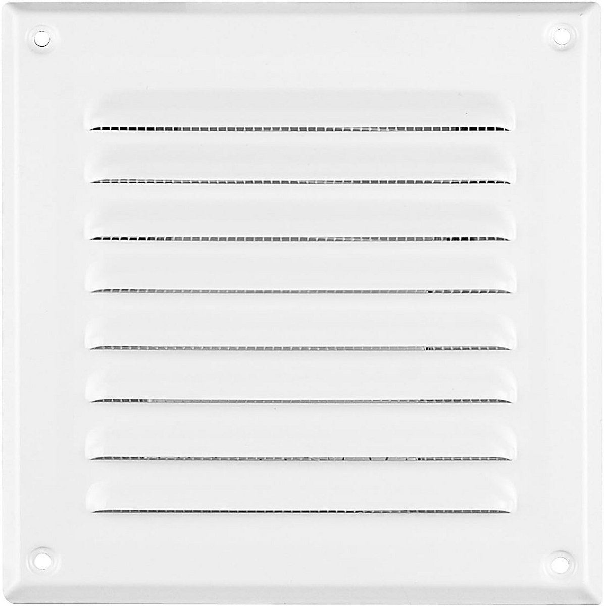 Ventilatie Rooster Wit 165 x 165 mm Met Insectennet