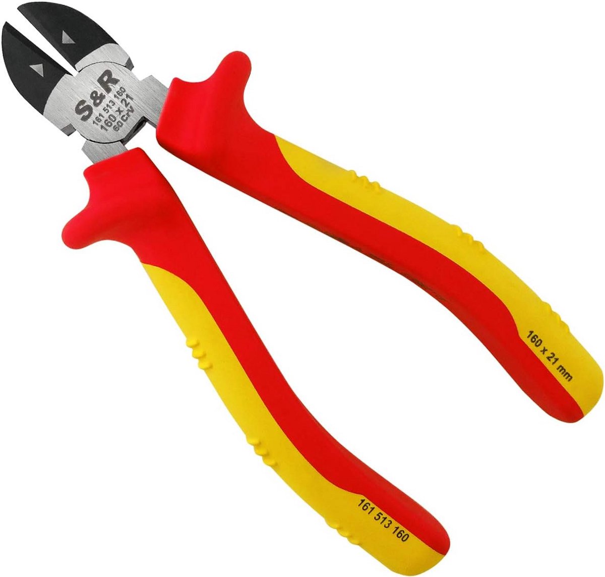 Zijkniptang 160 mm - VDE-gekeurd, ideaal voor elektriciens en onderhoudswerkzaamheden