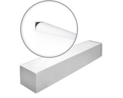 NMC NE2 PURE-box NOMASTYL Noel Marquet 1 doos 60 stukken Kroonlijst modern design wit | 120 m