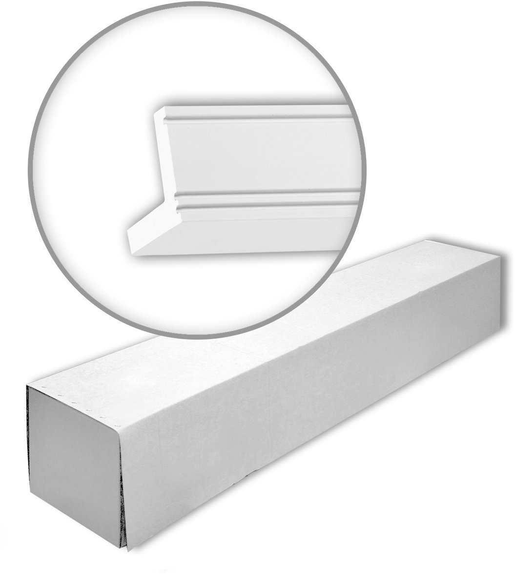 Profhome 150226 1 doos 9 stukken Kroonlijst 18 m