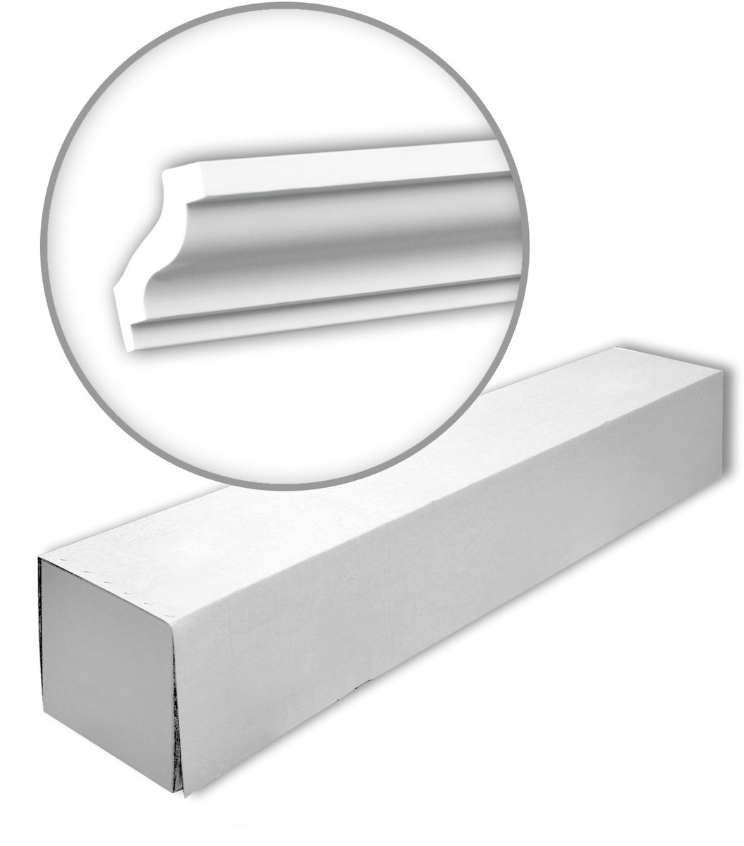 Profhome 150103 1 doos 28 stukken Kroonlijst 56 m