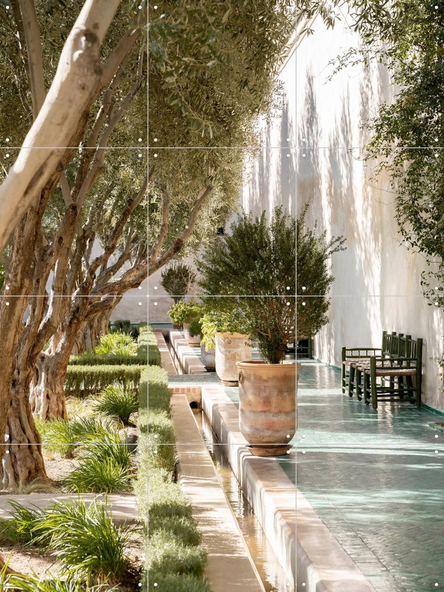 IXXI Le Jardin Secret, Henrike Schenk - 60 x 80 cm - Gratis ophangtool - Grote wanddecoratie en posters - Fotografie, Naturalisme, Slaapkamer, Gang