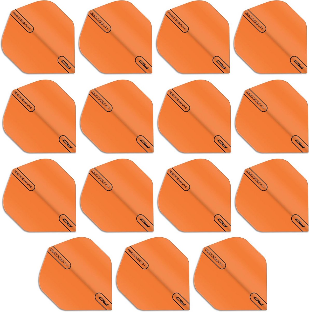 Extra Dikke Standaard Dart Flights - 5 Sets (15 Stuks) - Levendige Kleuren