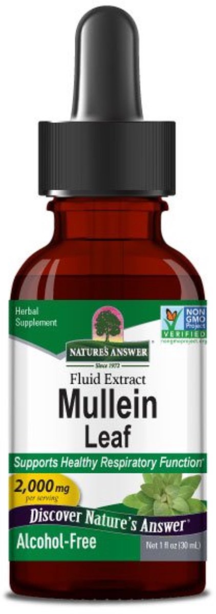 Mullein (Koningskaars) Extract Alcoholvrij – Nature's Answer - 30ml