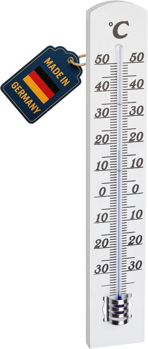 Analoge Binnenthermometer met Hoge Nauwkeurigheid in Beukenhout
