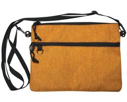 Kleine schoudertas, mini-messengerbag voor heren, waterdicht nektasje