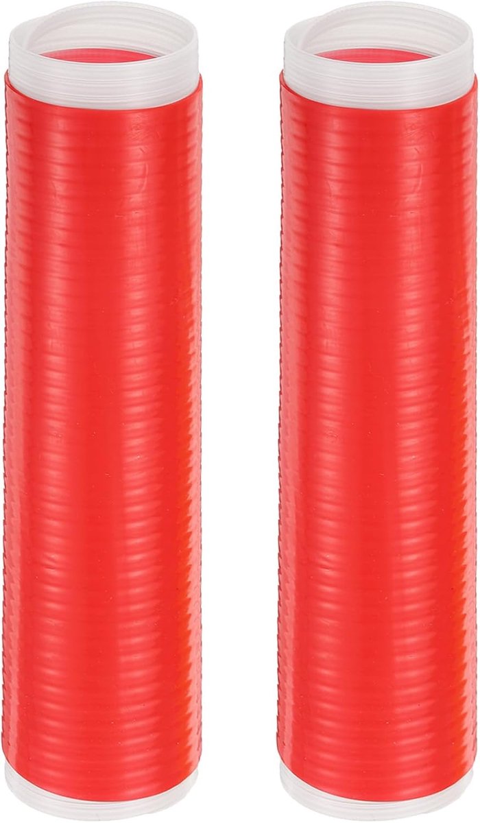 Pannengreephulzen - Hittebestendig - Veilig Koken - Antislip Ontwerp - 18 cm Lengte - Rood