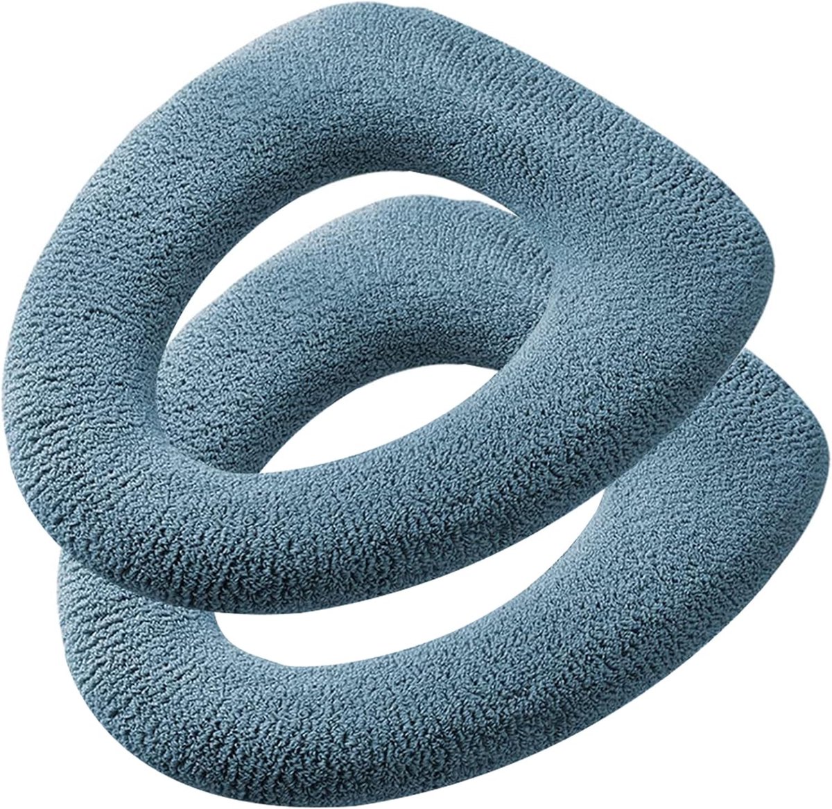 Toiletstoelhoezen - Zachte Wc-brilhoezen - Comfort Verhogend - Rekbaar Materiaal - 2 Stuks