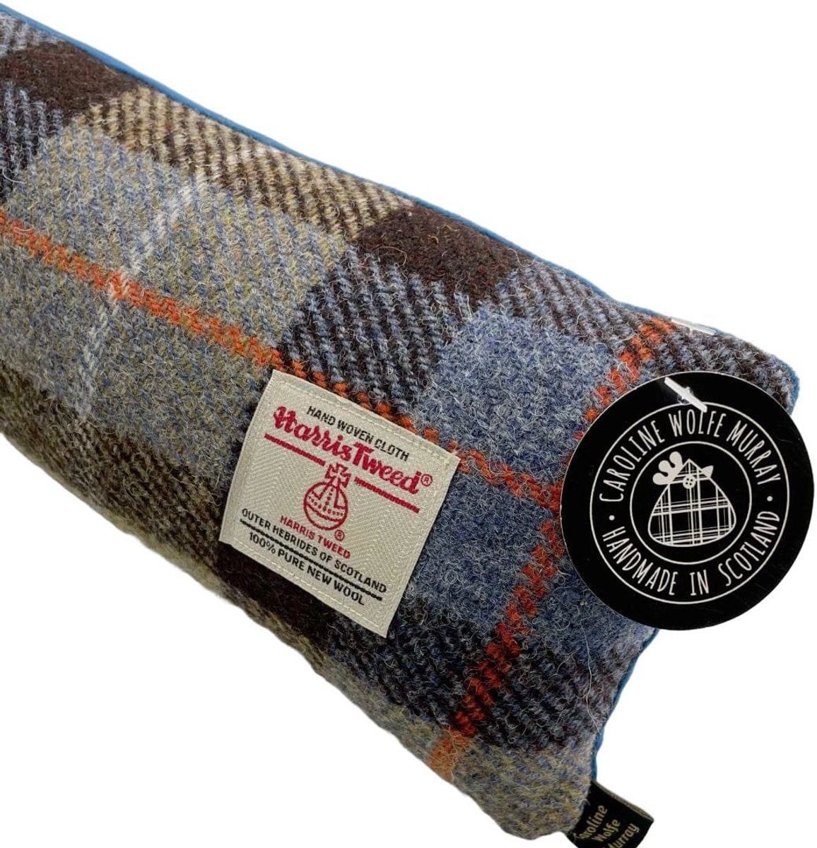 Tochtstopper MacKenzie - Harris Tweed - Verzwaard - 95-100 cm - Handgemaakt in Schotland - Caroline Wolfe Murray