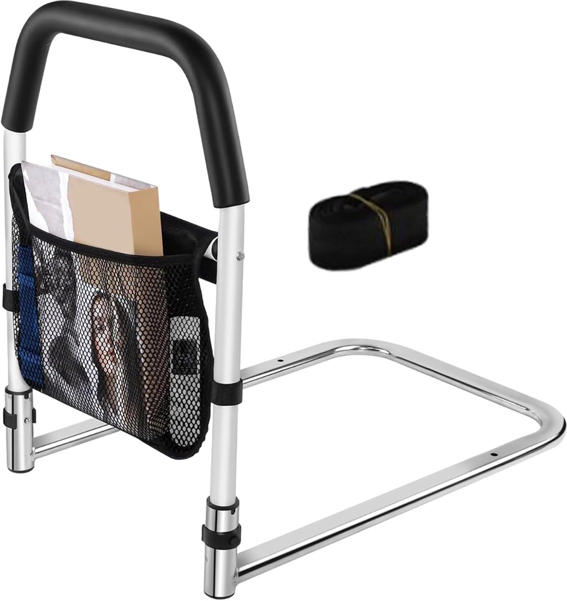 Bed Beugel - Hulp voor Bed - Veilige Mobiliteit - Antislip & Opvouwbaar - 35x52x50cm