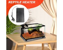 Verwarmingsmat Reptielen - Terrarium Warmte - Klimaatbeheersing Huisdier - Drie Temperatuurinstellingen - 22x15cm