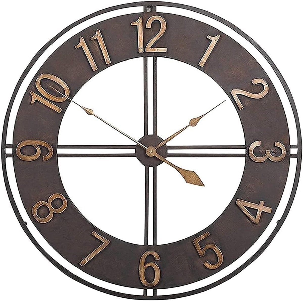Grote Wandklok - Tuin Klok - Buiten Gebruik - Waterdicht Ontwerp - 60 cm Diameter