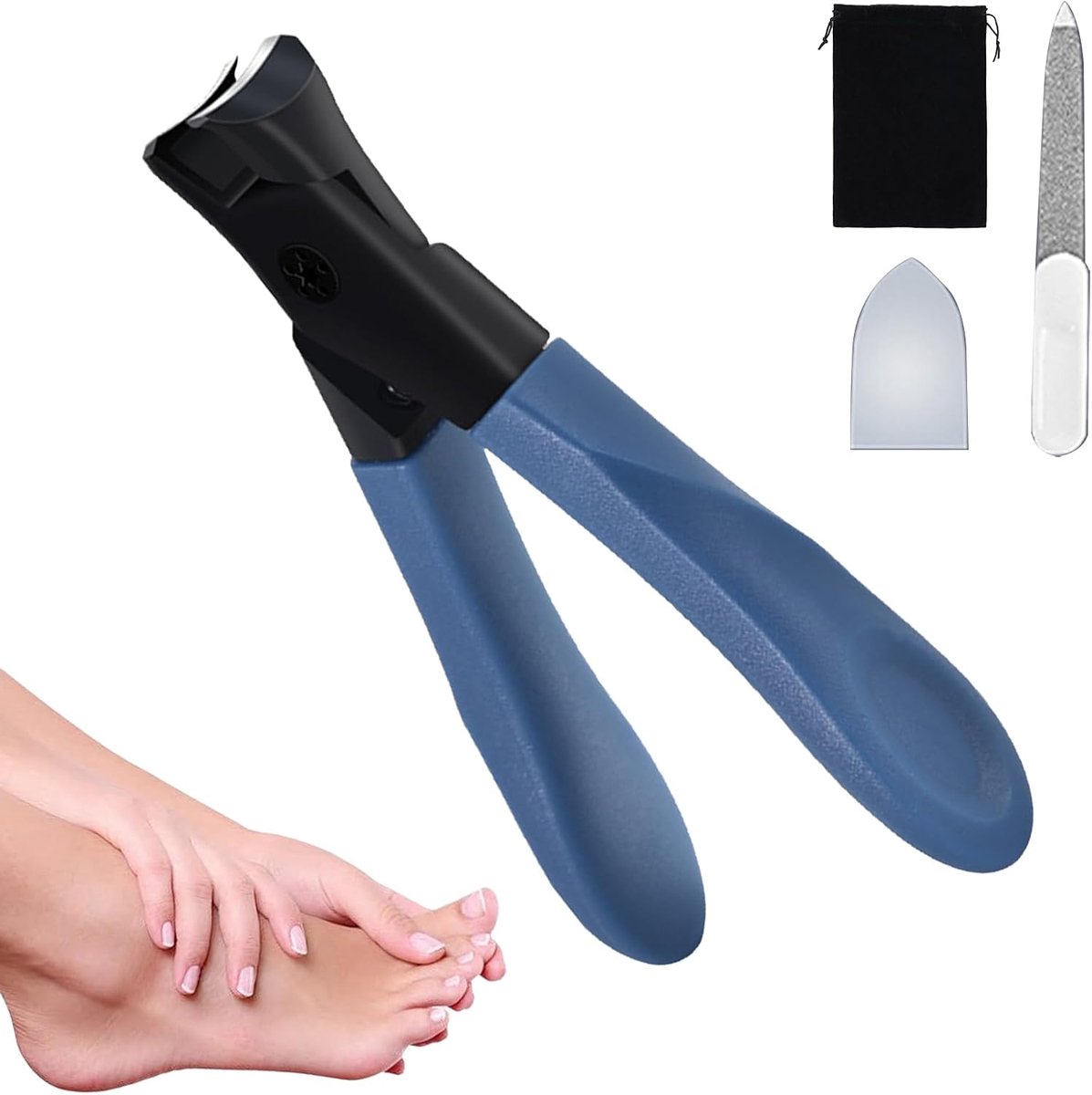 Nagelknipper - Nageltang - Thuisverzorging - Extra brede bakken - 9 x 3.5 cm