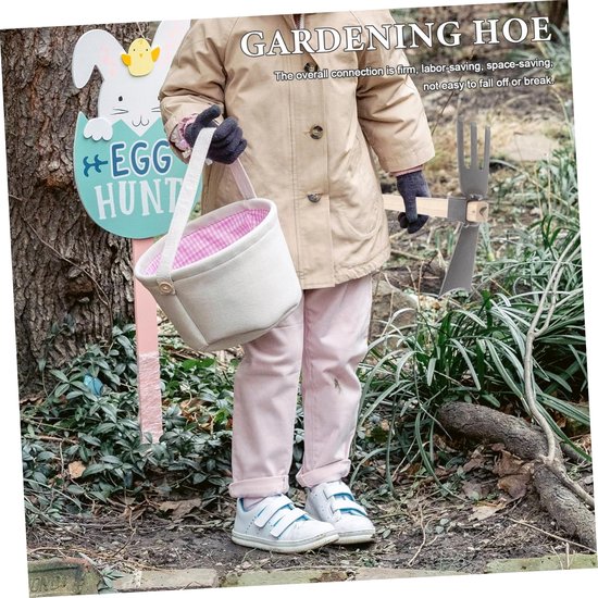 Hand Schoffel Tuin - Tuin Gereedschap - Planten Verzorgen - Tweekoppig Ontwerp - 32 cm Lengte - Zoals Getoond — afbeelding 2