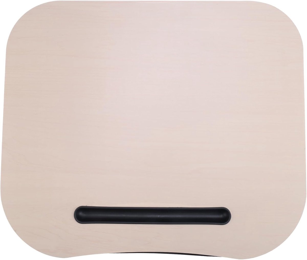 Laptop Schoottafel - Draagbaar Bureau - Comfortabel Werken - Geïntegreerd Kussen - 41 x 36 x 6 cm - Houtnerf