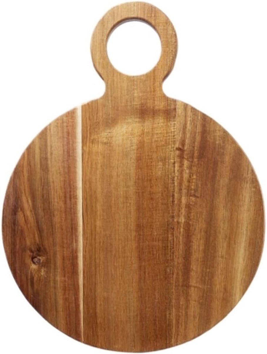Snijplank Hout - Hakblok Keuken - Groente Fruit Vlees - Duurzame Constructie - 31x40.5cm