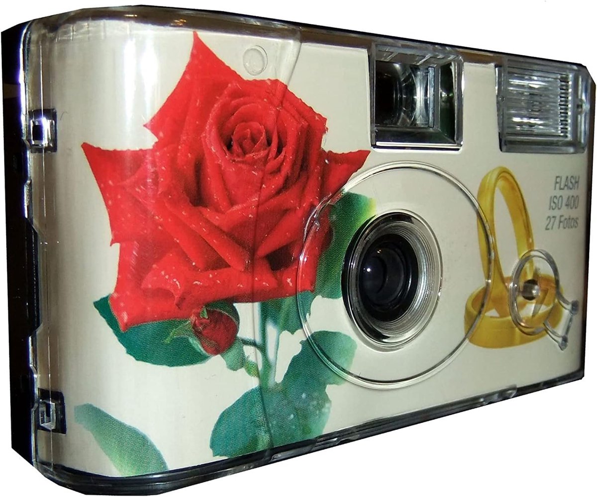 Wegwerpcamera Set - Herbruikbare Camera - Feestjes Fotograferen - Inclusief Flits - 4 Pack - Roze