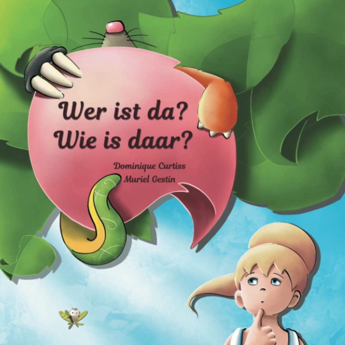 Interactief Prentenboek - Kinderboek Woordenschat - Taal Leren - Tweetalig Duits Nederlands - 21 x 21 cm