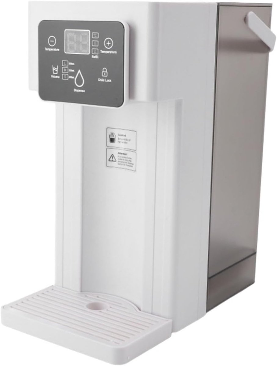 Heetwaterdispenser - Direct Water - Snel Drankjes Maken - Instelbare Temperatuur - 3L Tank - Wit