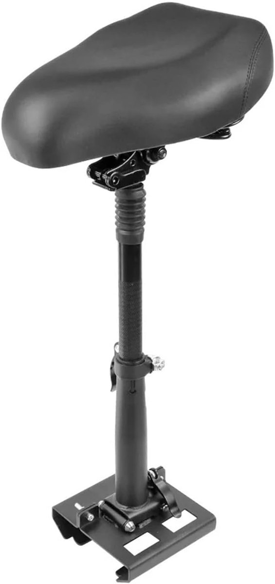 Scooter Zadel - Opvouwbare Stoel - Comfortabel Rijden - In Hoogte Verstelbaar - 50 Gram