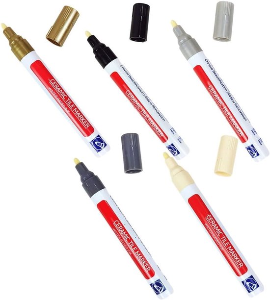 Voegen Reparatie Pen - Tegel Herstel Tool - Vloer Opfrissen - Waterdichte Formule - 12 x 3 x 3 cm — afbeelding 4