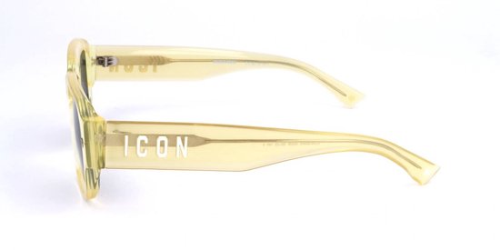 Dsquared2 ICON 0009/S 40G Zonnebril - Heren - Geel — afbeelding 2